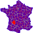 France, département de la Dordogne