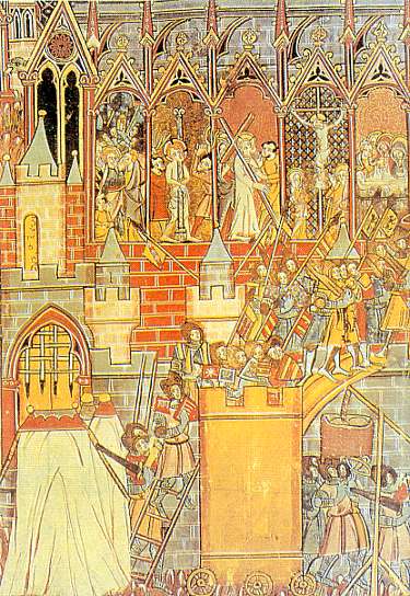 Les croisés à l'assaut de Jérusalem en 1099