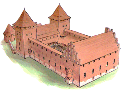 Source : Zamki i Obiekty Warowne - Warmii i Mazur - A.& R. Sypek