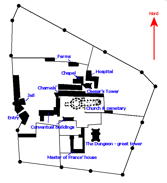 preceptory map