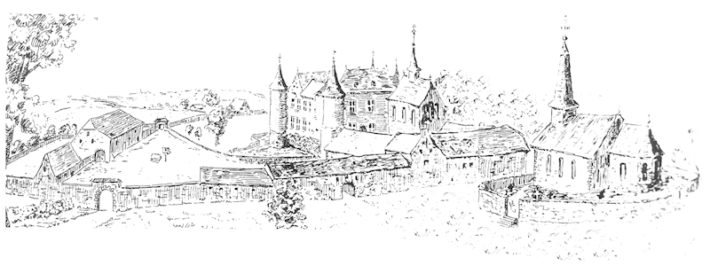 Panorama de la commanderie de Villers-le-Temple