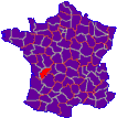 France, département de la Charente