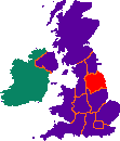 Grande Bretagne, région de Yorkshire & Humber, Yorkshire