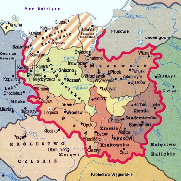 La Pologne au 12e siècle