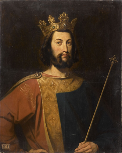 Portrait de Louis VII - Salle des Rois de France - Château de Versailles