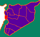 Syrie, Muhafazah de Tartus (Tortose)