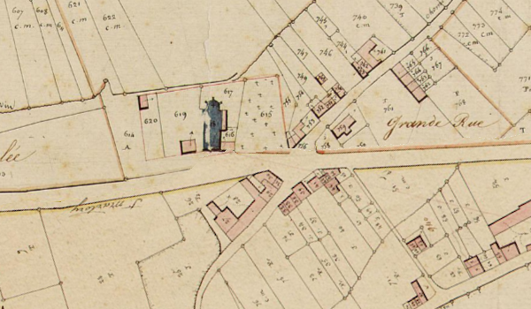 Montsaunès sur le Cadastre Napoléonien