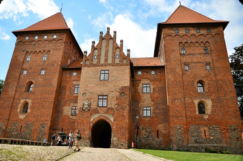 Le château de Nidzica (Neidenburg)