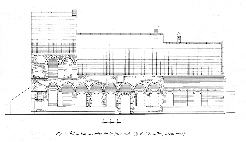 Saint-Léger - Façade sud actuelle - © Laure André (voir bibliographie)