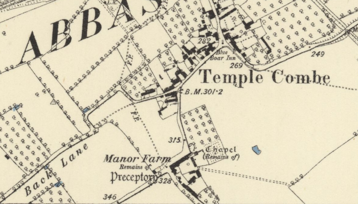 L'emplacement de la maison de Templecombe